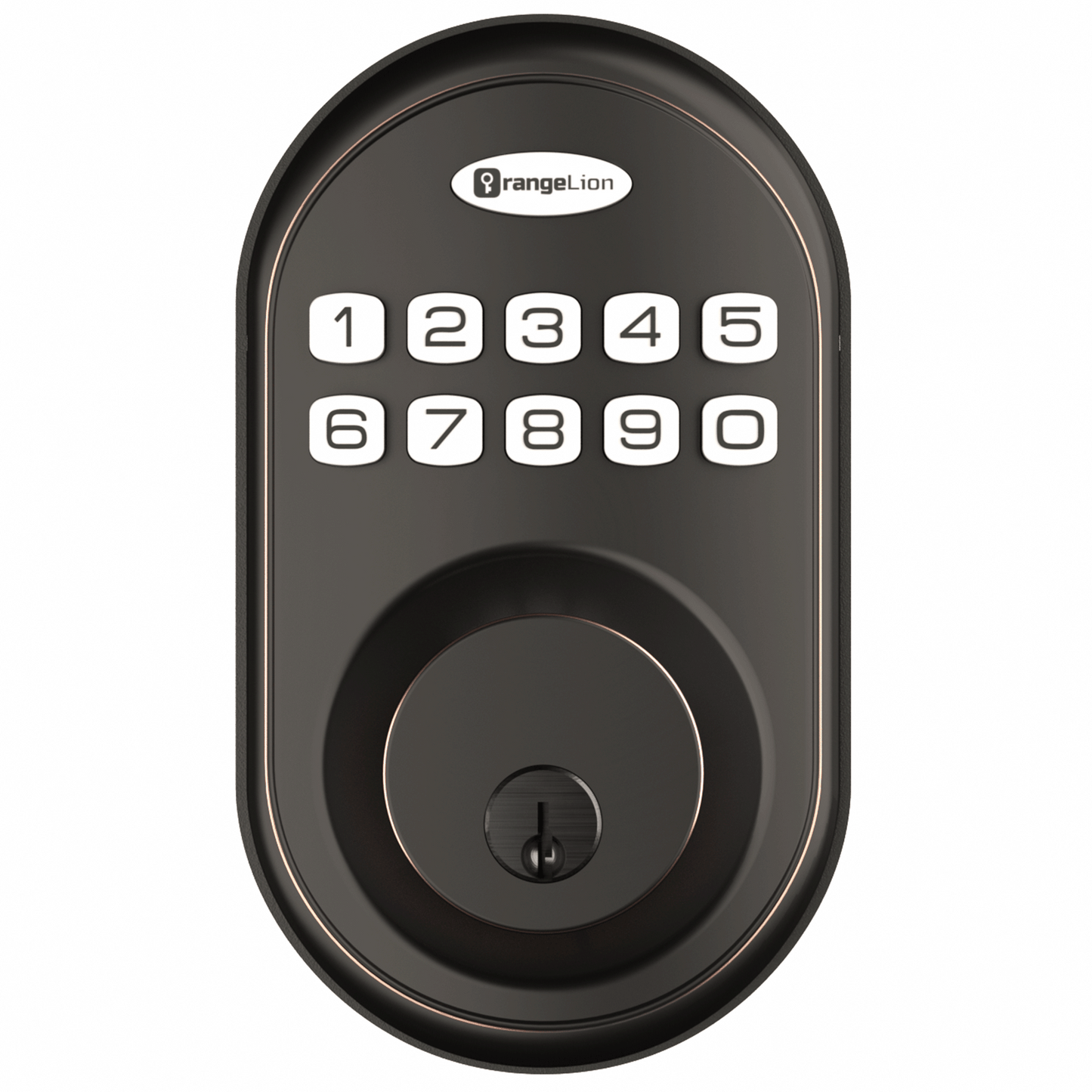 OrangeLion OL01 Keypad Deadbolt, Aged Bronze